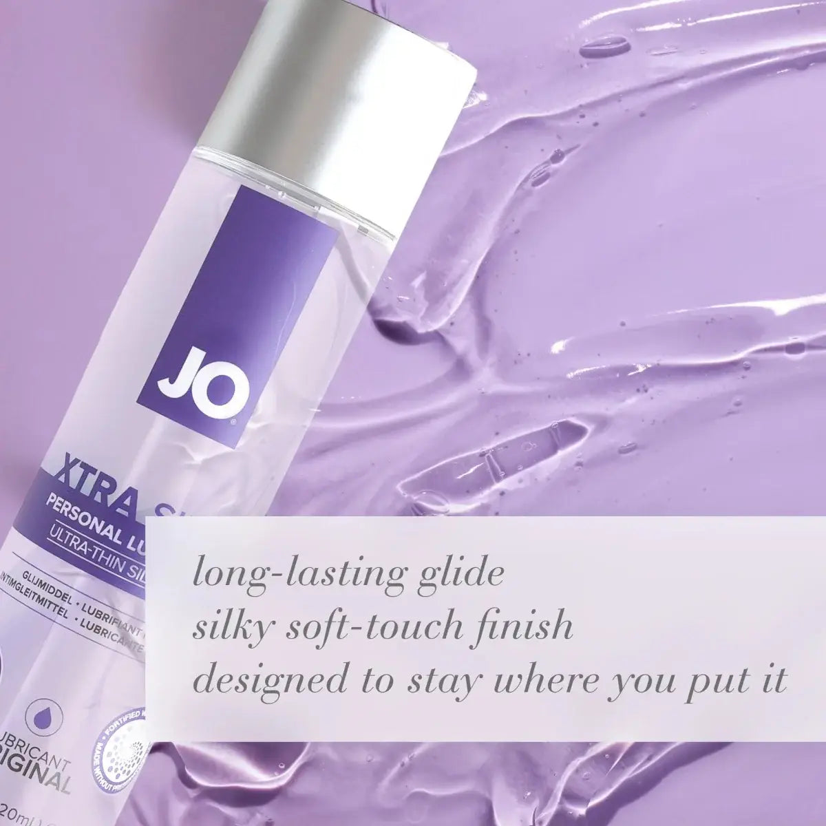 JO® Xtra Silky Ultra - Thin Silicone Lubricant - Rolik®