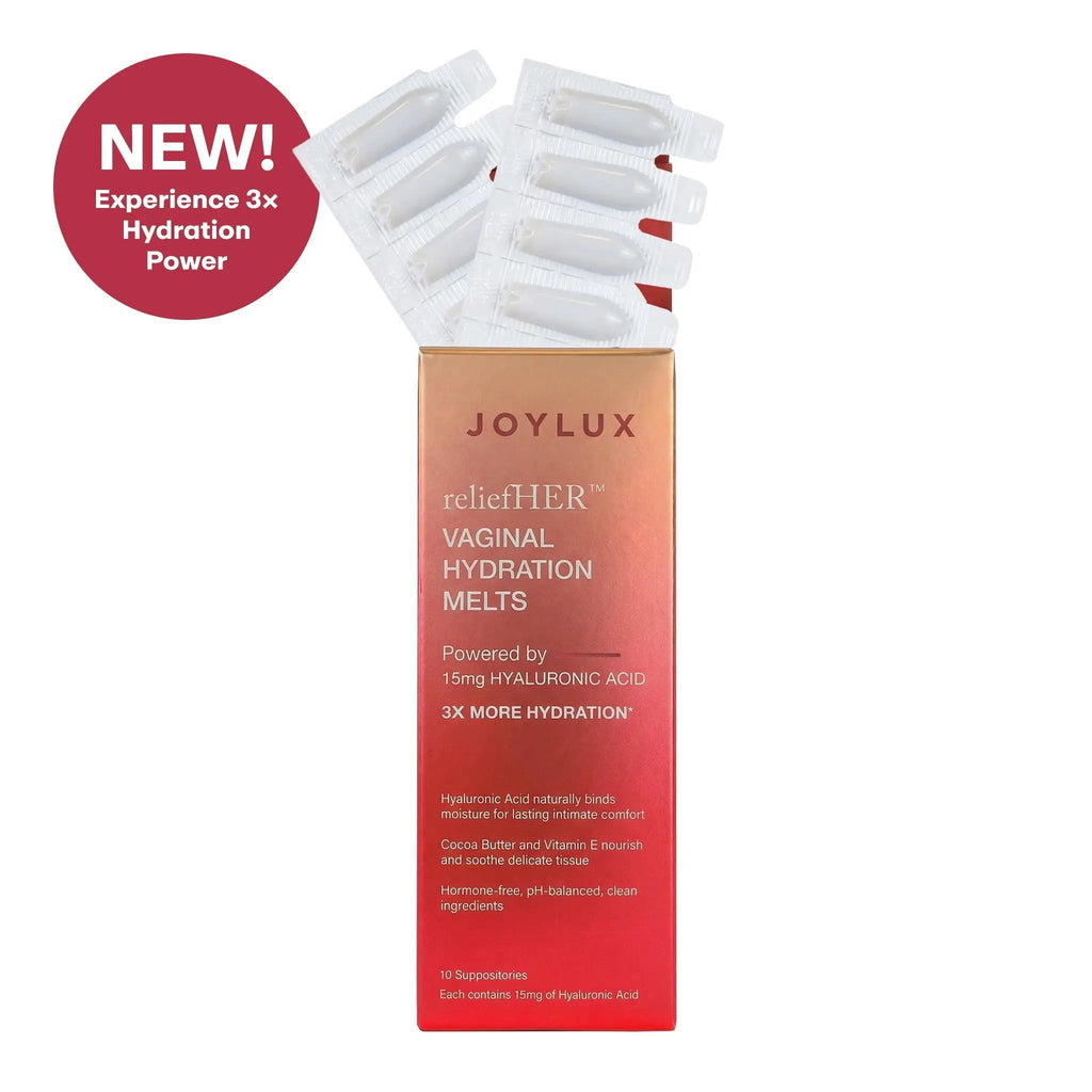 Joylux reliefHER™ Vaginal Hydration Melts, 15mg Hyaluronic Acid Non-Hormonal 10