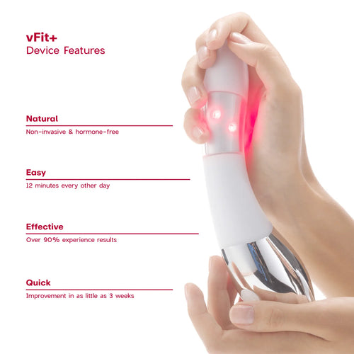 Joylux Respin x vFit® PLUS Red Light Intimate Wellness Device