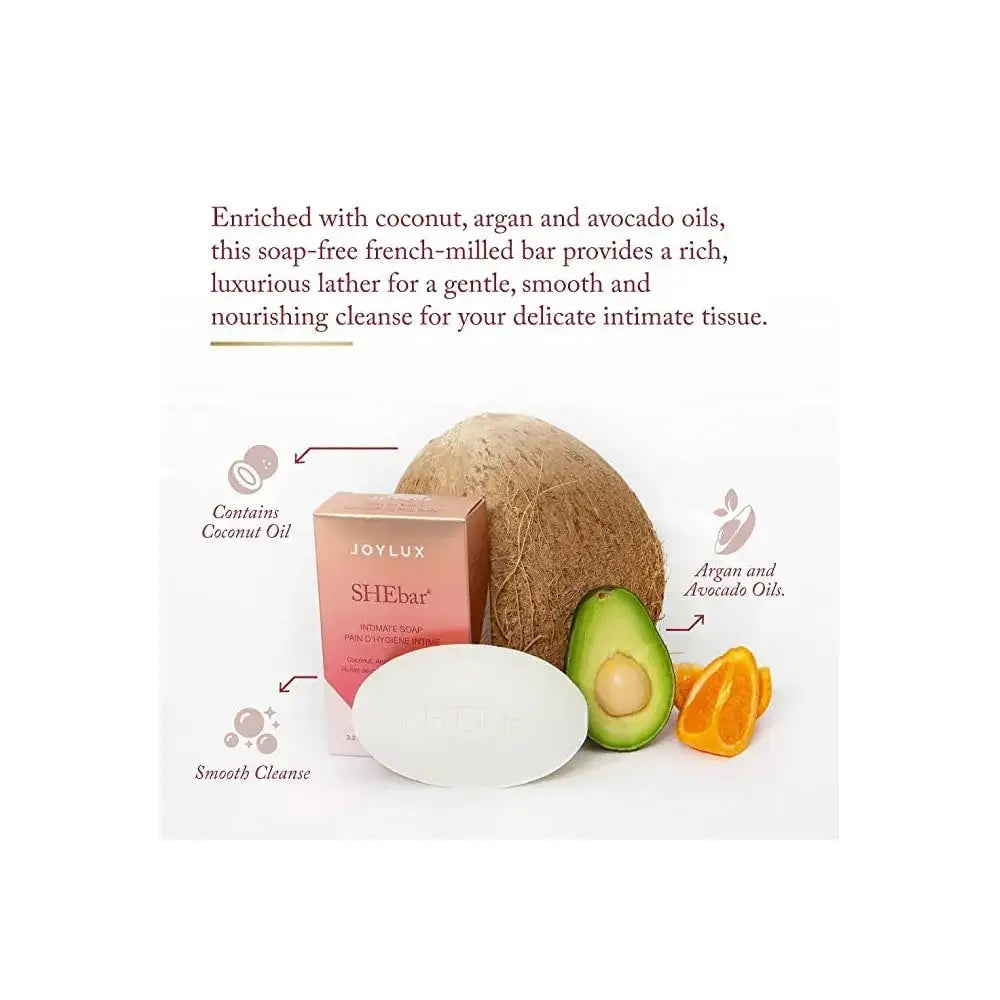 Joylux SHEbar Intimate Cleansing Bar - 4-Pack Set