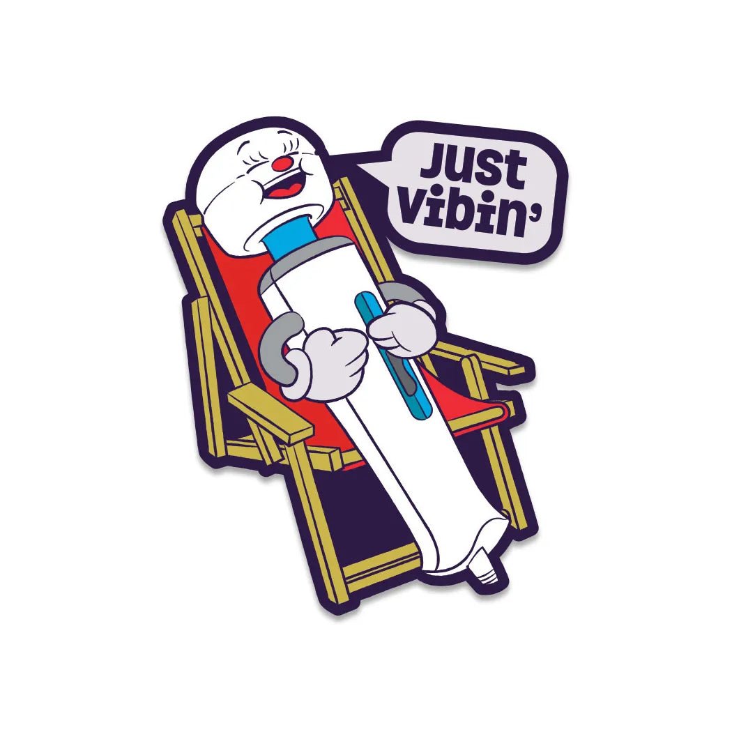 Just Vibin’ Enamel Pin - Rolik®