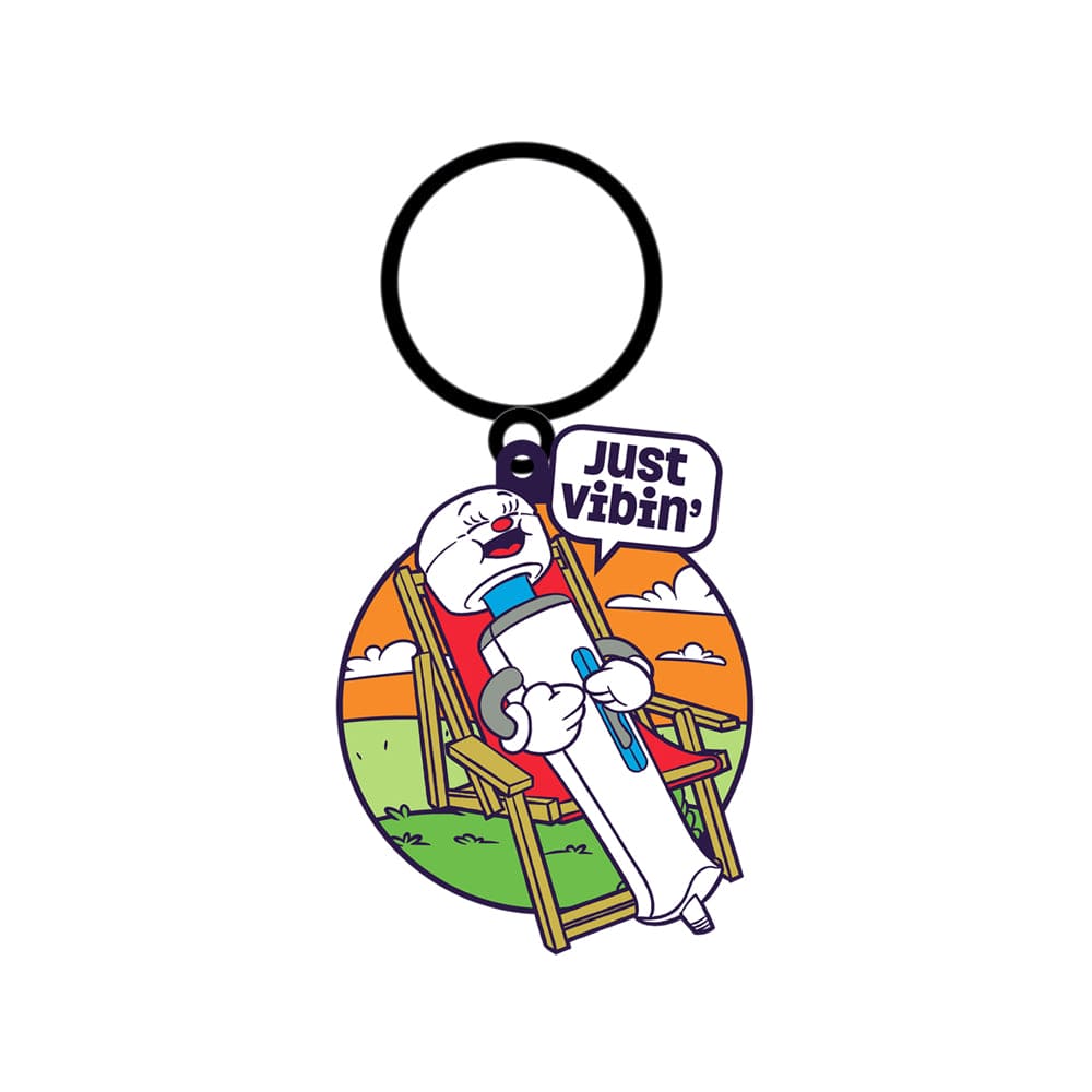 Just Vibin' Keychain - Rolik®