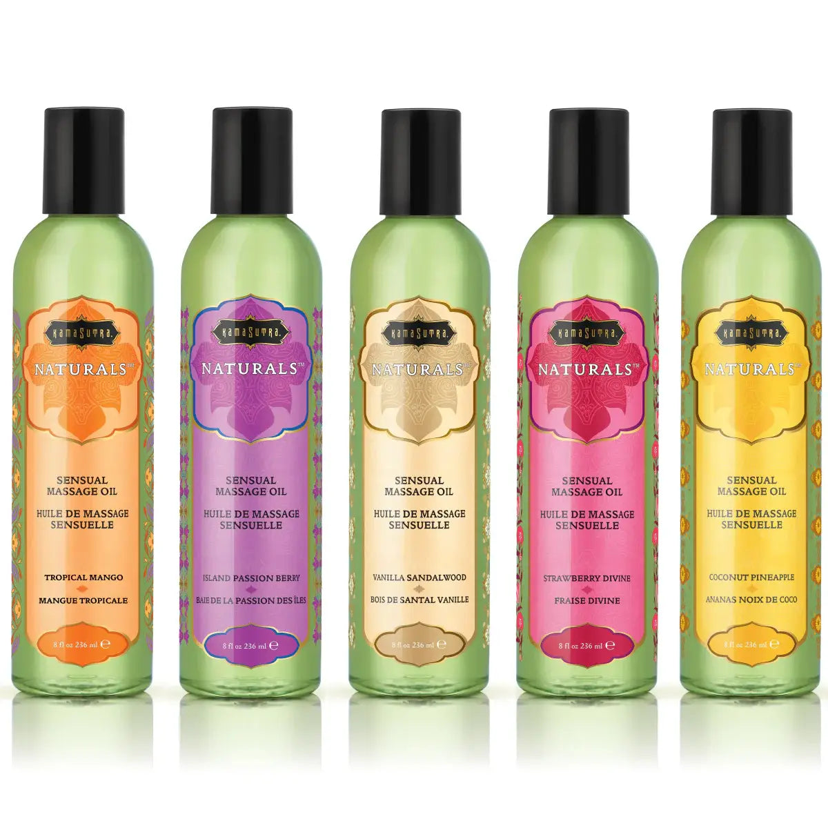 Kama Sutra® Naturals™ Sensual Massage Oil - Rolik®