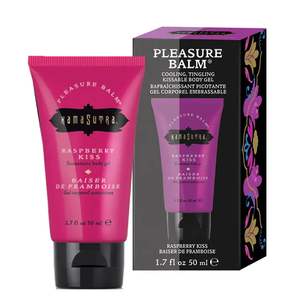 Kama Sutra® Pleasure Balm® Kissable Body Gel - Raspberry Kiss - Massage