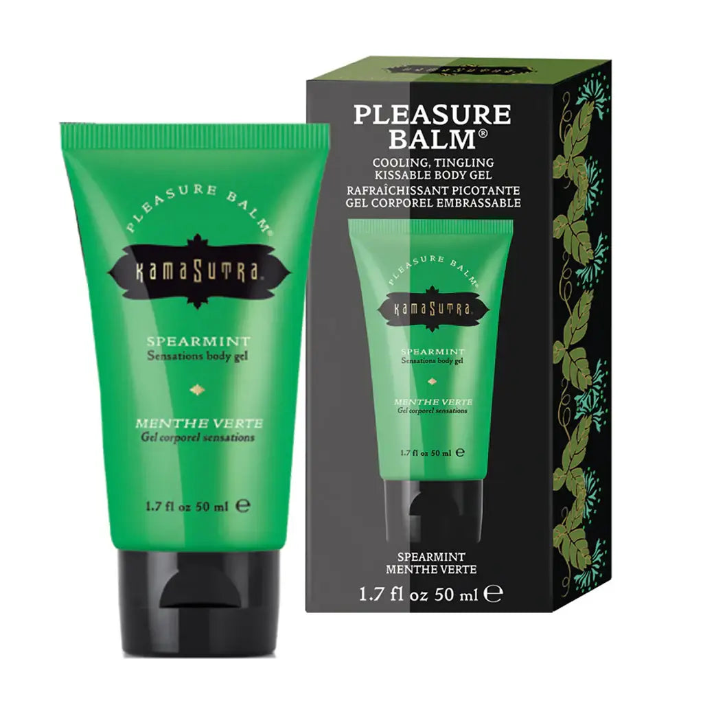 Kama Sutra® Pleasure Balm® Kissable Body Gel - Spearmint - Massage