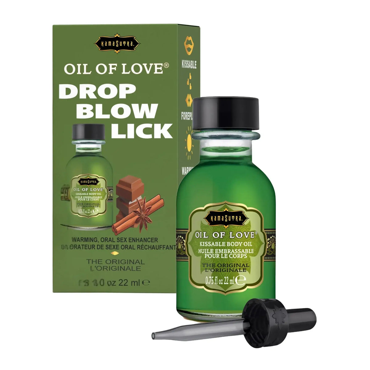 Kama Sutra® Sutra Oil of Love Warming Kissable Body Original