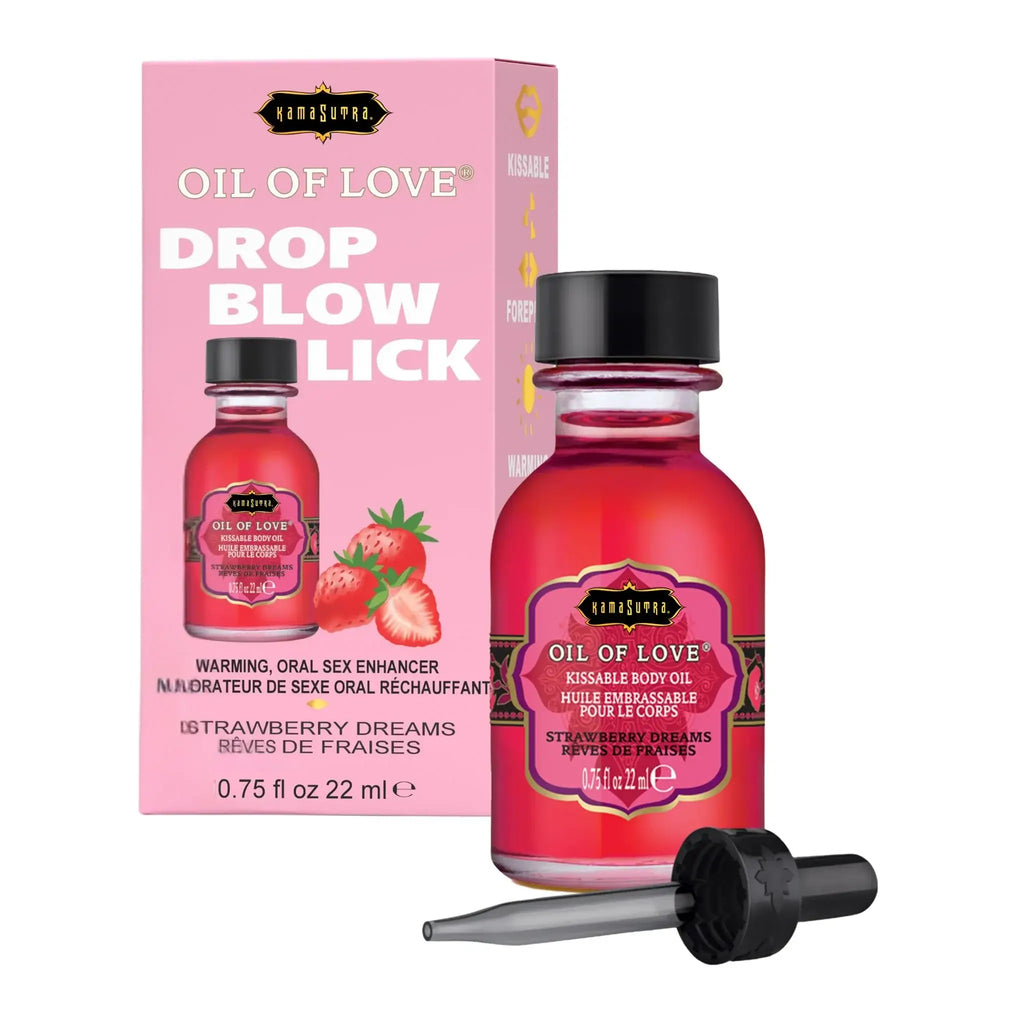 Kama Sutra® Sutra Oil of Love Warming Kissable Body Strawberry Dreams