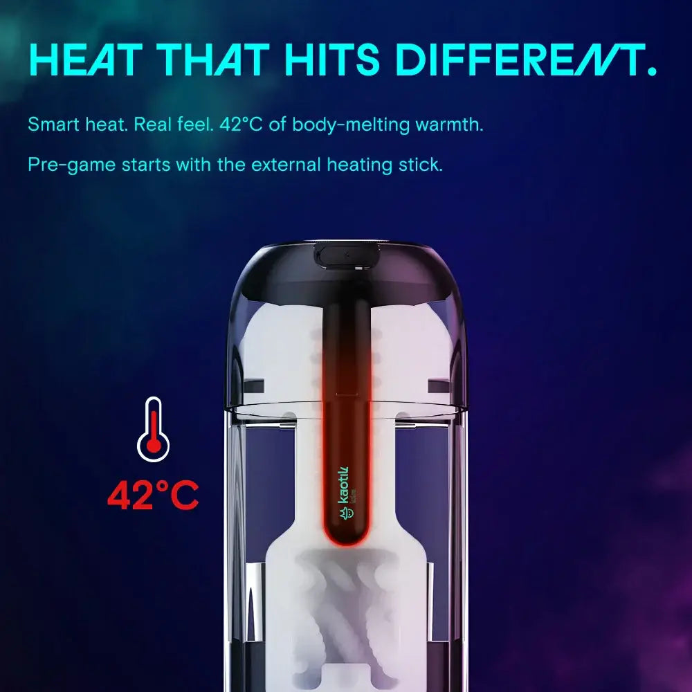 kaotik labs KAOTIK The Cocoon App-Controlled Warming Masturbator