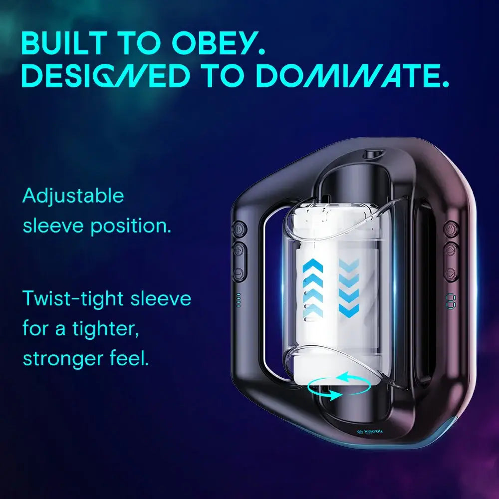 kaotik labs KAOTIK The Jetpack Double-Handed Interactive Masturbator