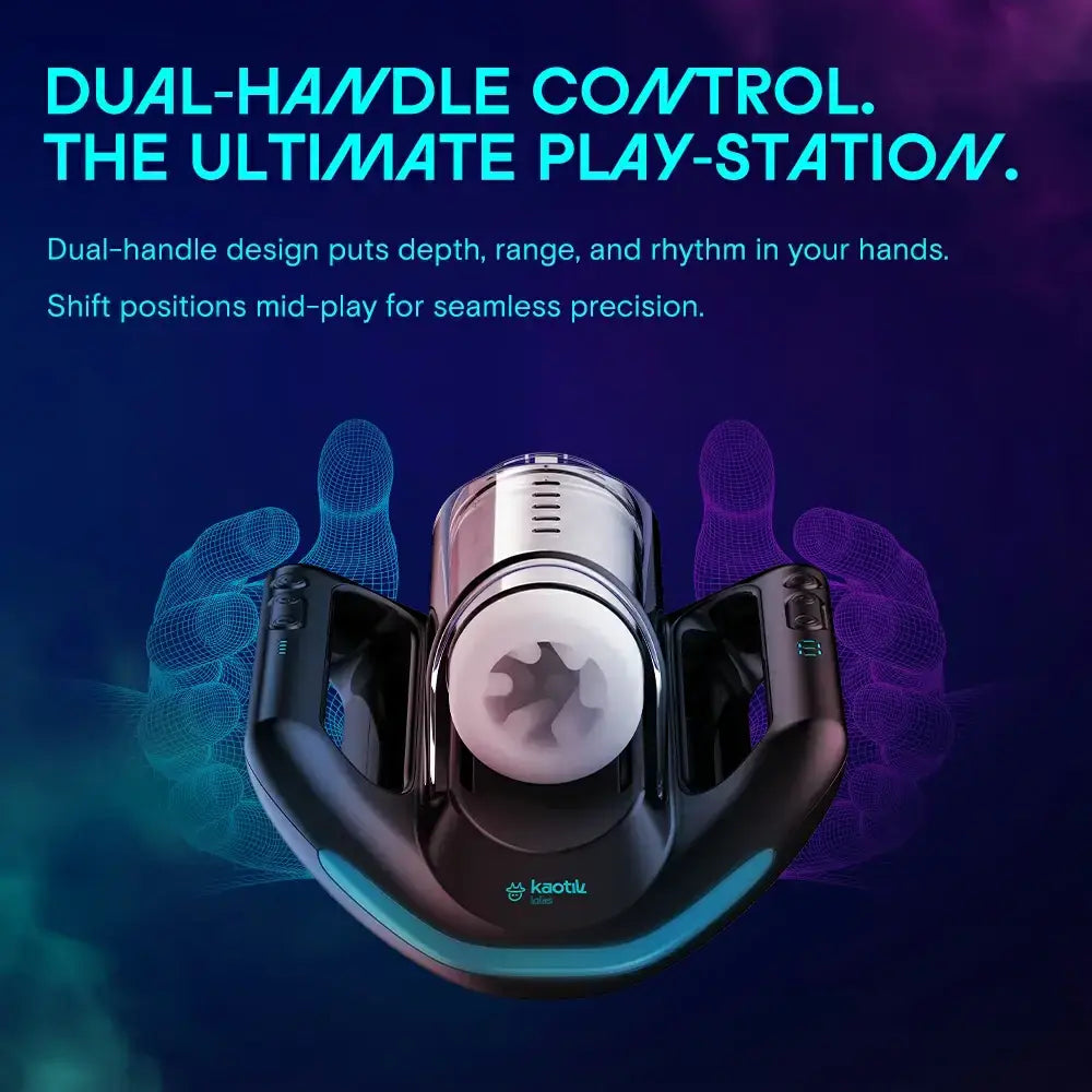 kaotik labs KAOTIK The Jetpack Double-Handed Interactive Masturbator