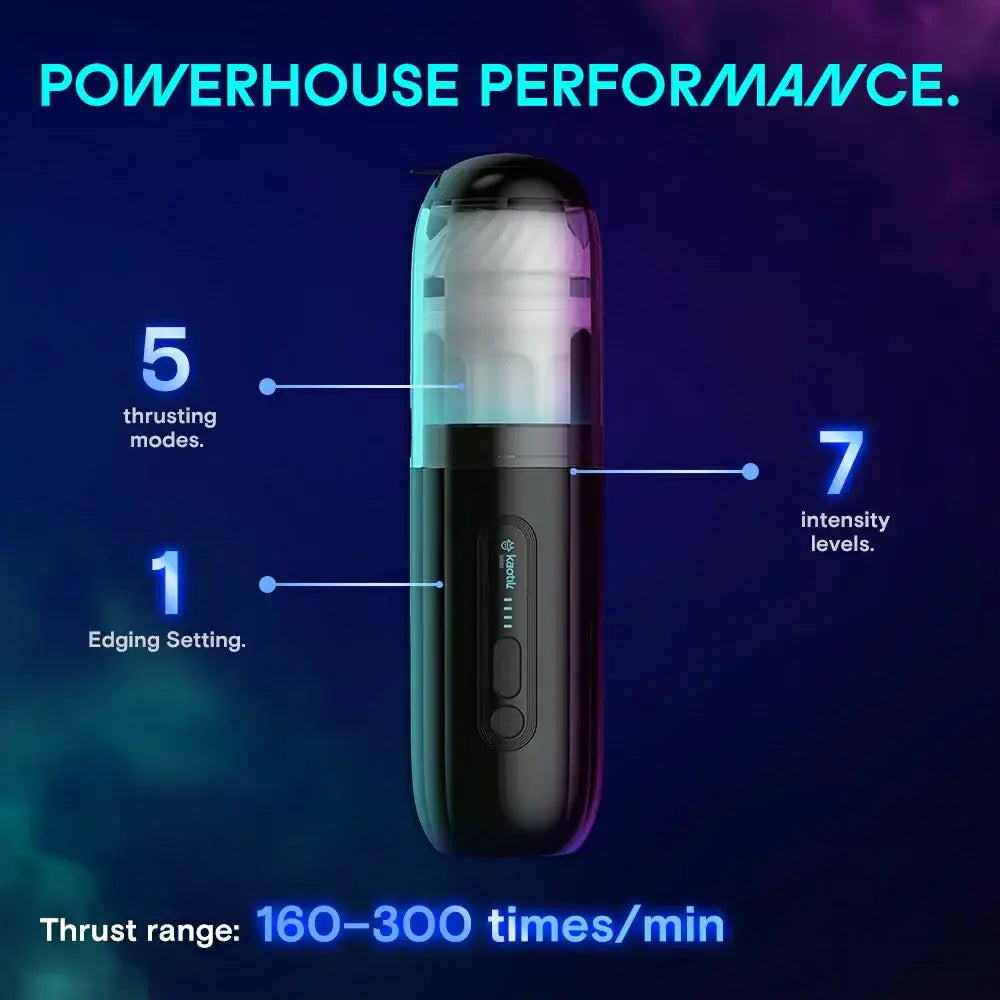 kaotik labs KAOTIK The Shockwave App-Controlled Thrusting Masturbator