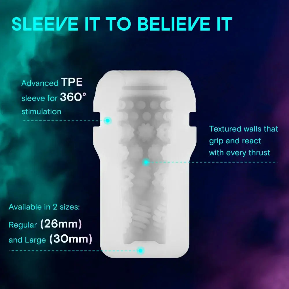 kaotik labs KAOTIK The Shockwave App-Controlled Thrusting Masturbator