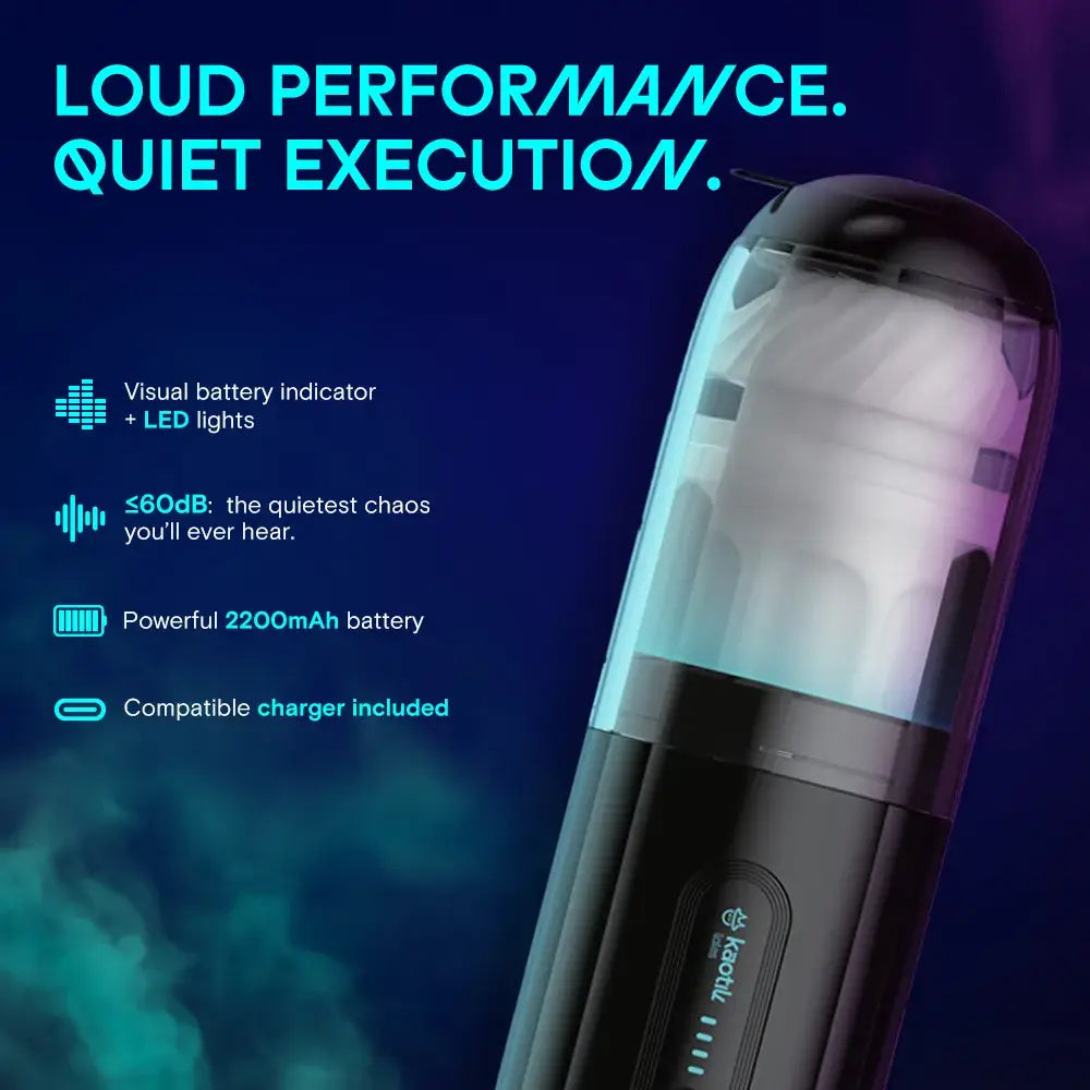 kaotik labs KAOTIK The Shockwave App-Controlled Thrusting Masturbator