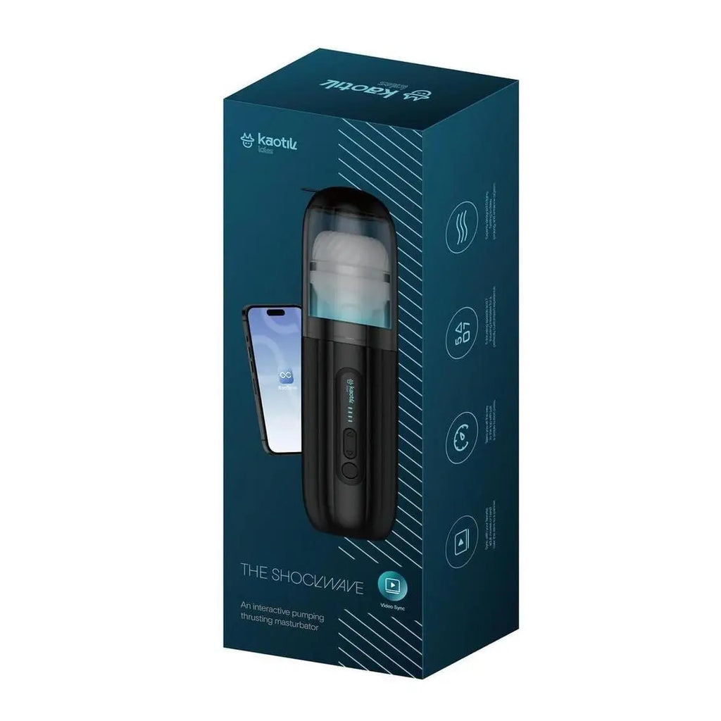 kaotik labs KAOTIK The Shockwave App-Controlled Thrusting Masturbator