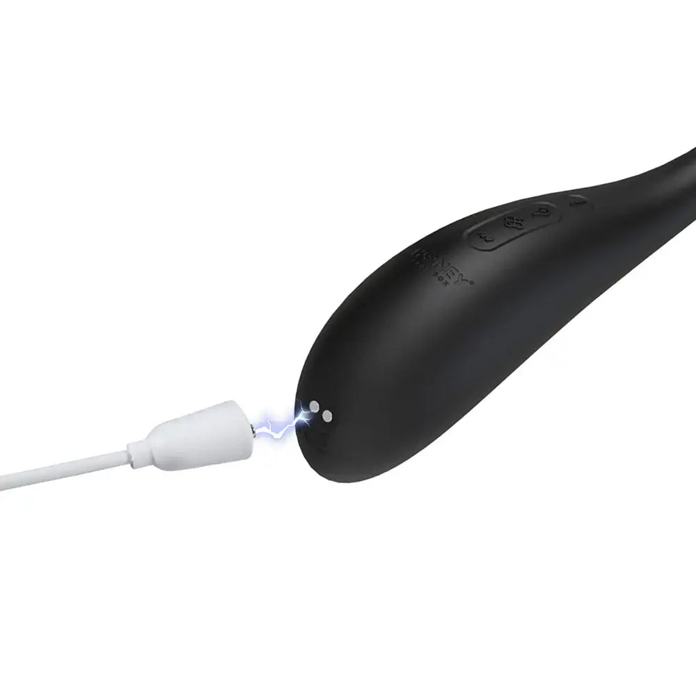 Honey Play Box Puff App-Controlled Inflatable Kegel Ball Black Rolik®