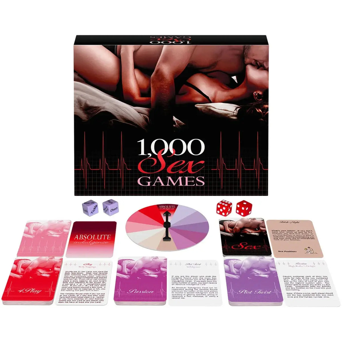 Kheper Games™ 1000 Sex Games – Couples Card Game for Intimate Play