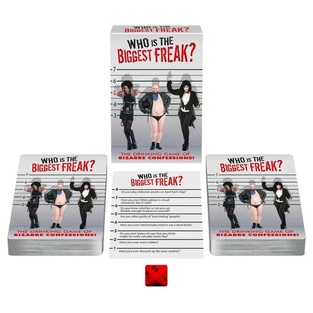 Who's the Biggest Freak? - The Drinking Game of Bizarre Confessions! - Rolik®