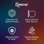 Kimono® Maxx™ Large Flare Condoms - 12 Pack