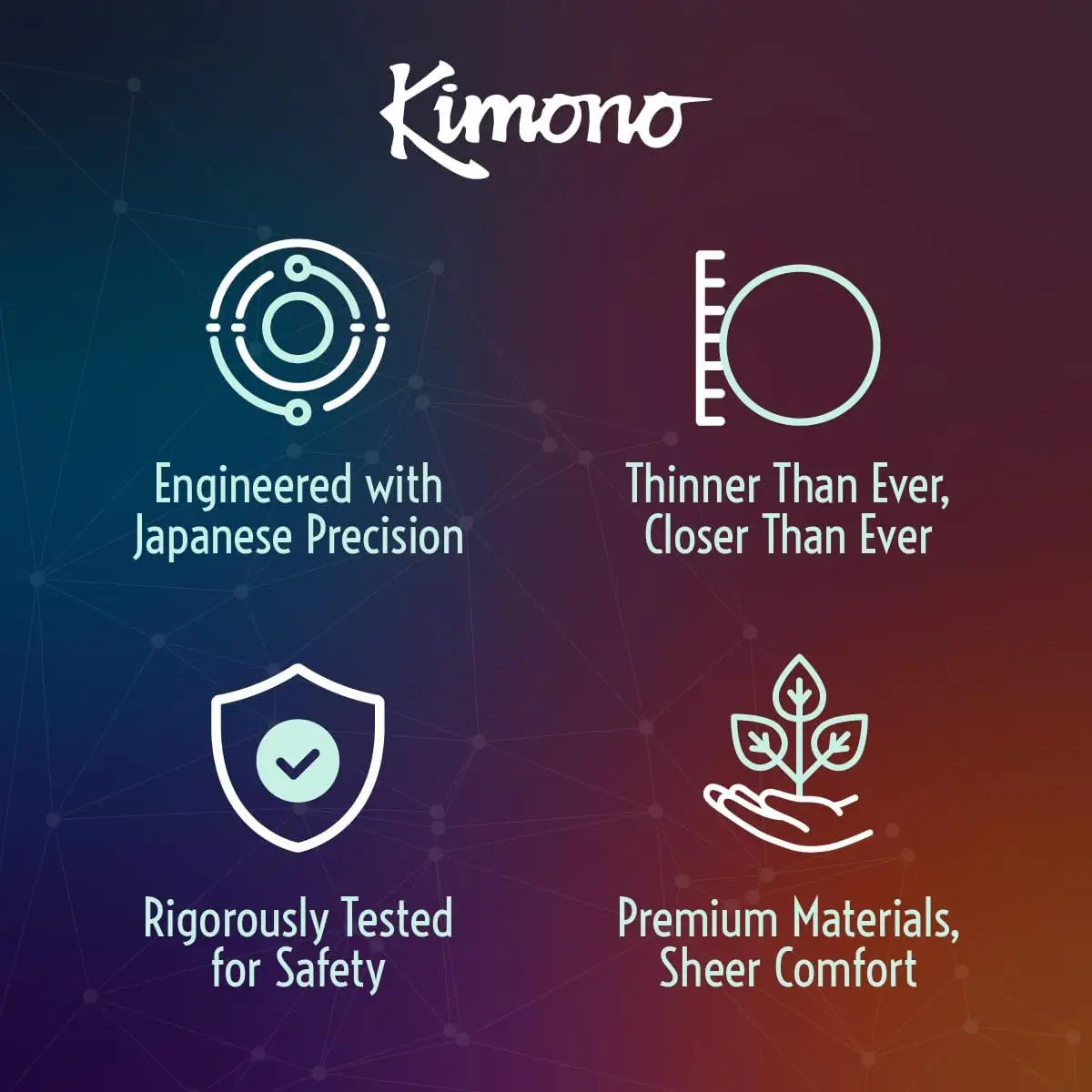 Kimono® Maxx™ Large Flare Condoms - 12 Pack