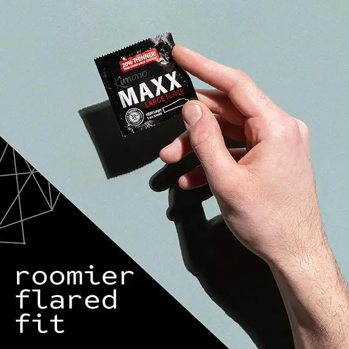 Kimono® Maxx™ Large Flare Condoms - Rolik®