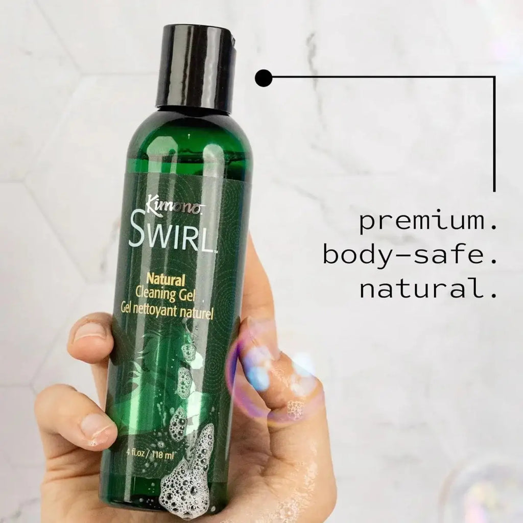 Kimono® Swirl™ Natural Cleaning Gel for Body & Toys - Rolik®