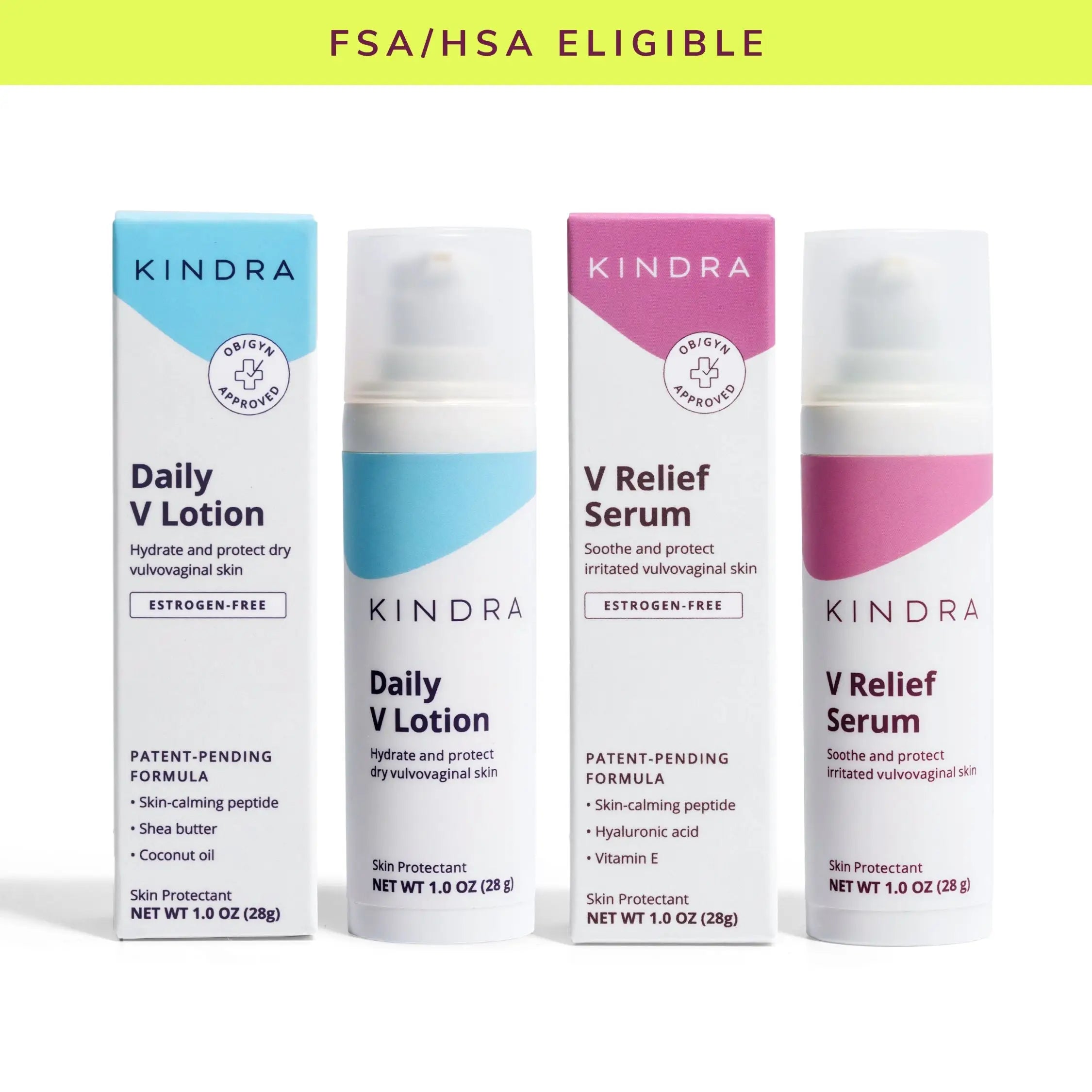 Kindra V Hydration & Relief Duo