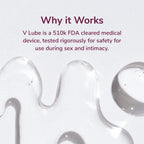 Kindra V Lube Water-Based Lubricant 3.4 fl oz