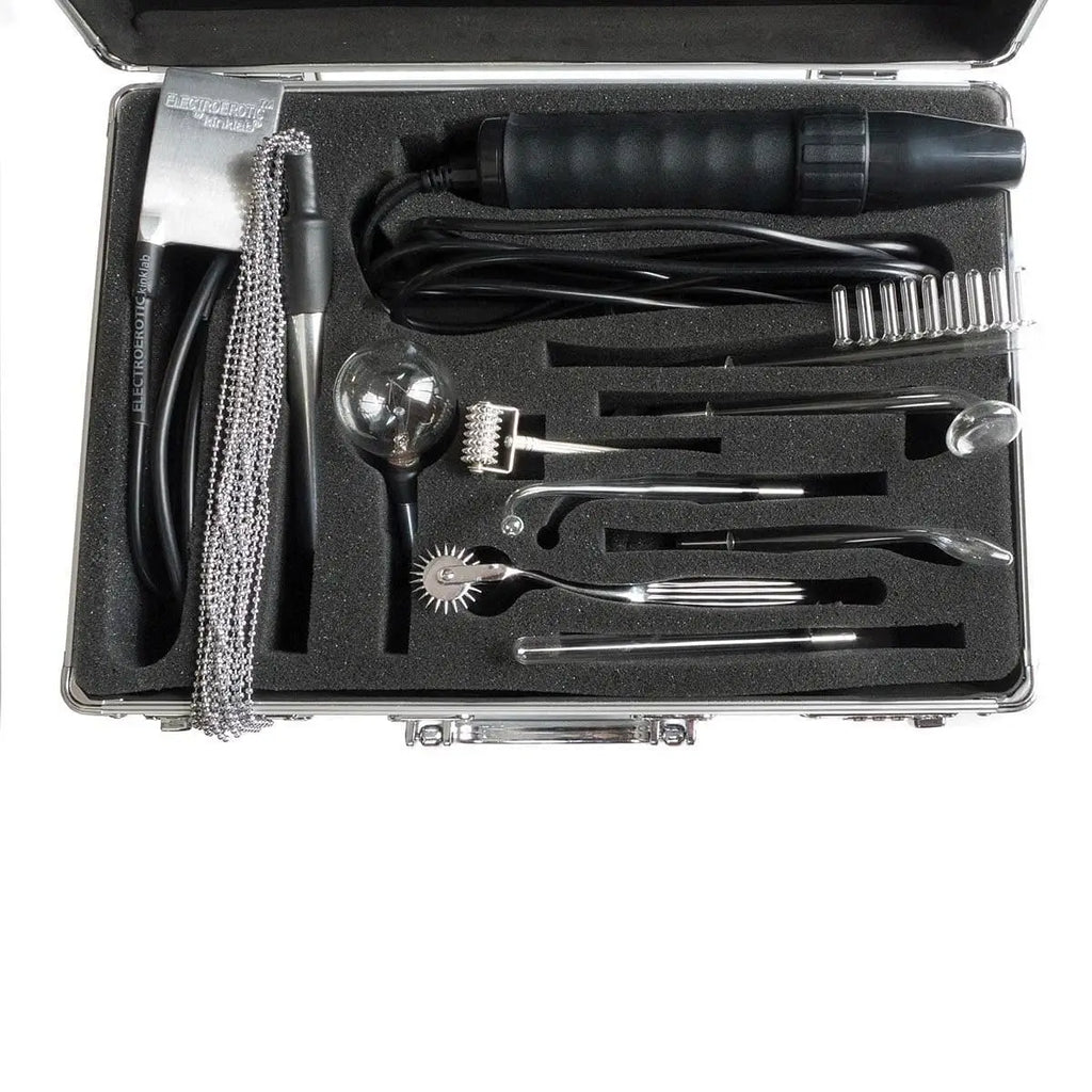 kinklab® Agent Noir Neon Wand Briefcase Kit - Rolik®