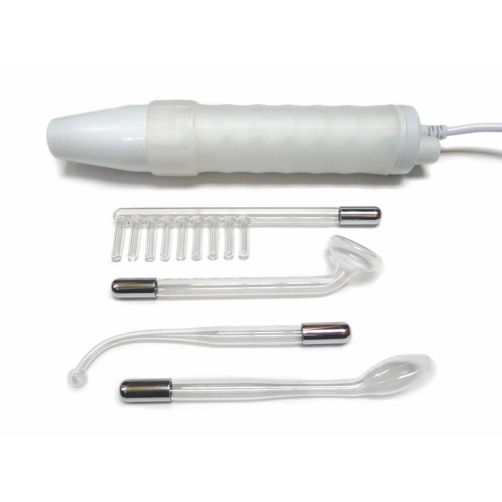 kinklab® KinkLab Neon Wand Electrosex Kit – Premium Electrostimulation Red Electrode & White Handle