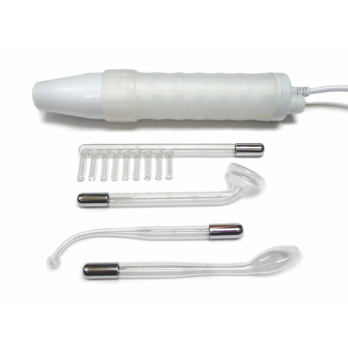 kinklab® KinkLab Neon Wand Electrosex Kit – Premium Electrostimulation Red Electrode & White Handle