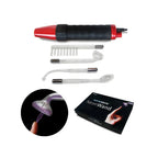 kinklab® KinkLab Neon Wand Electrosex Kit – Premium Electrostimulation Purple Electrode & Red Handle