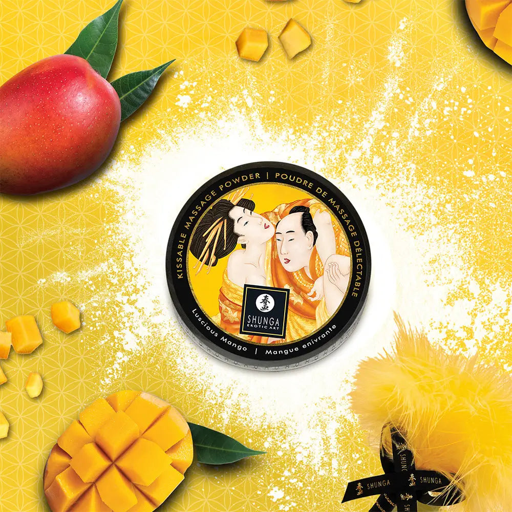 Luscious Mango Kissable Massage Body Powder