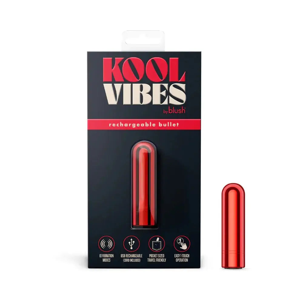 Kool Vibes Rechargeable Mini Bullet Vibrator - Rolik®