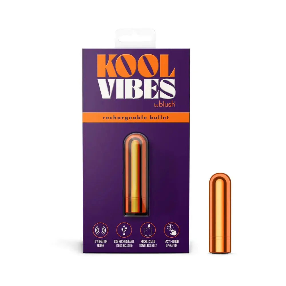 Kool Vibes Rechargeable Mini Bullet Vibrator - Rolik®