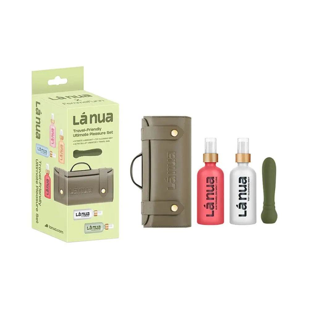 Lá Nua x Femme Funn Gift Set - Ultra Bullet Vibrator, Mist Toy Cleaner & Watermelon Mint Lubricant - Rolik®