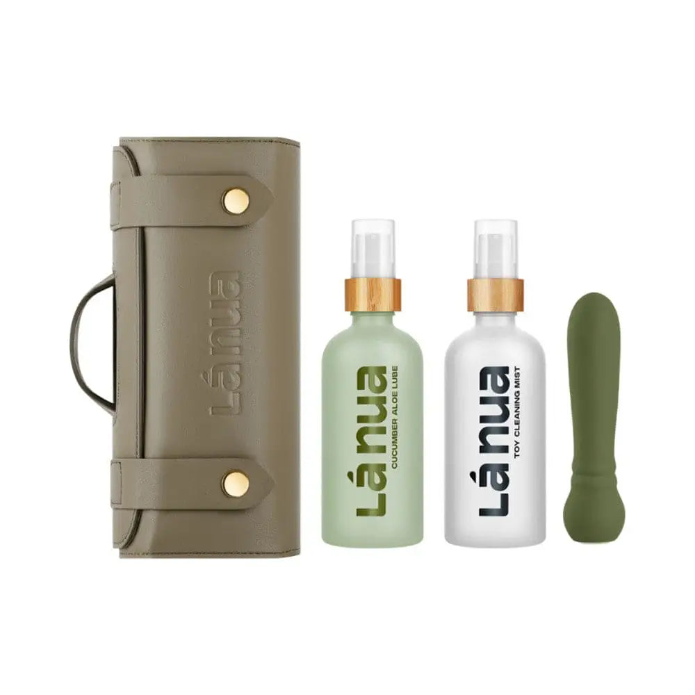 Lá Nua x Femme Funn Gift Set - Ultra Bullet Vibrator, Mist Toy Cleaner & Cucumber Aloe Lubricant - Rolik®
