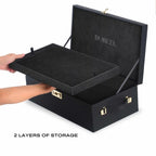 Le Coffret Prestige Edition Built-in Combination Lock Storage Box - Black