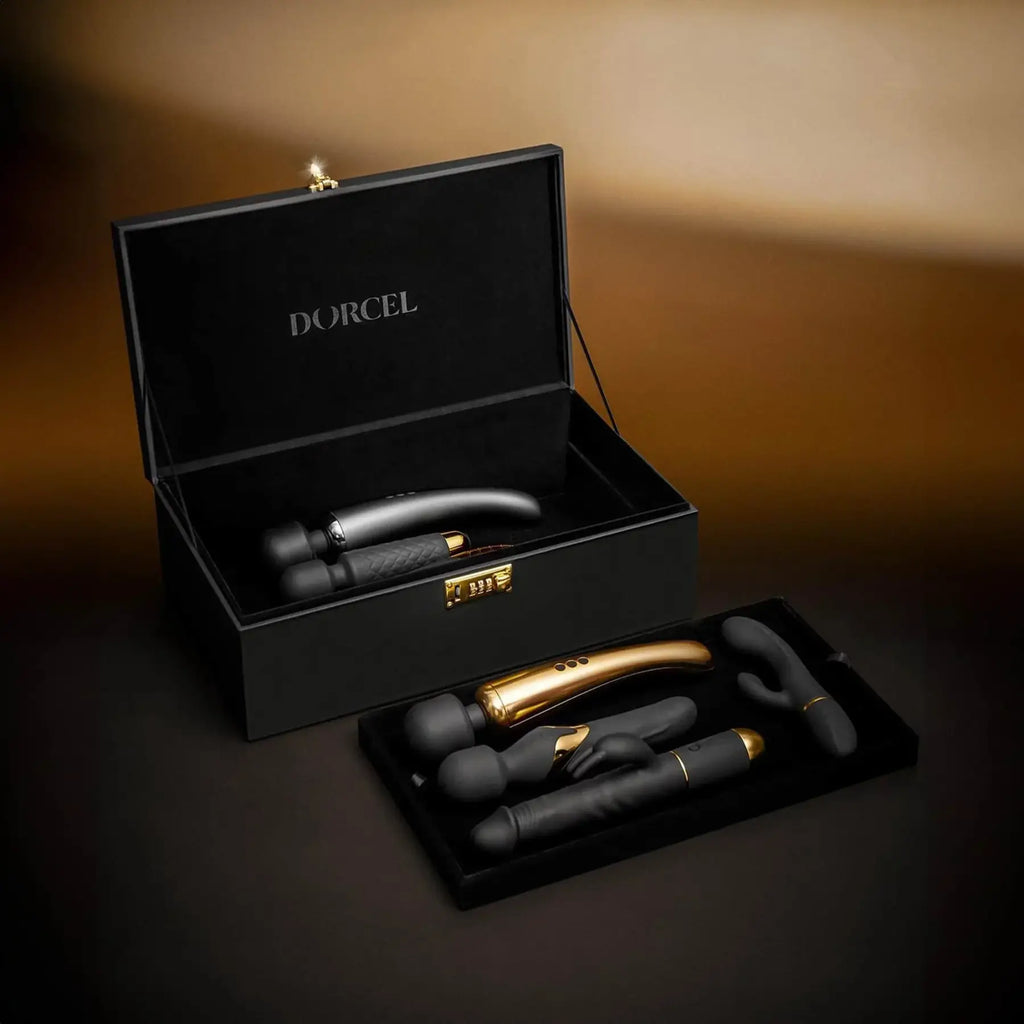 Le Coffret Prestige Edition Built-in Combination Lock Storage Box - Black