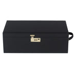 Le Coffret Prestige Edition Built-in Combination Lock Storage Box - Black