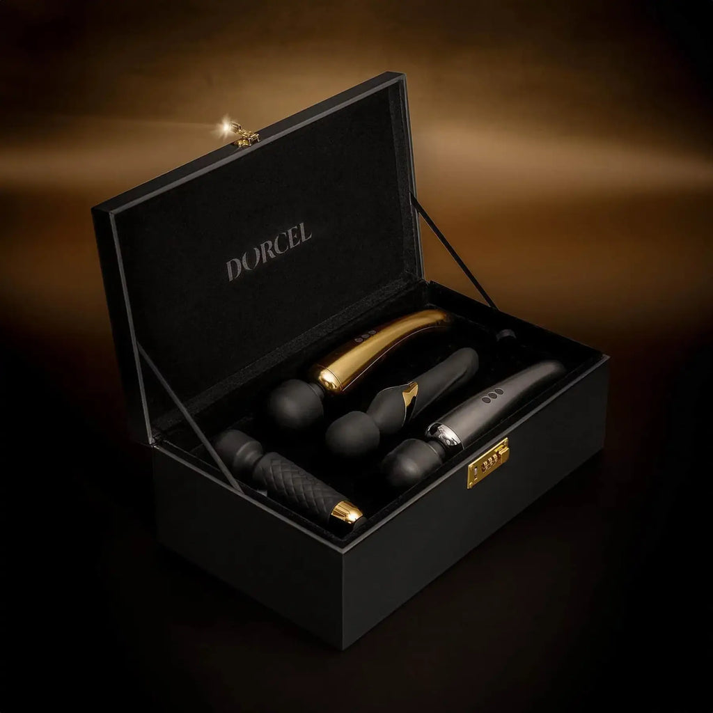 Le Coffret Prestige Edition Built-in Combination Lock Storage Box - Black