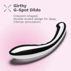 Le Wand Arch Stainless Steel G-Spot - Double-Ended Dildo Silver