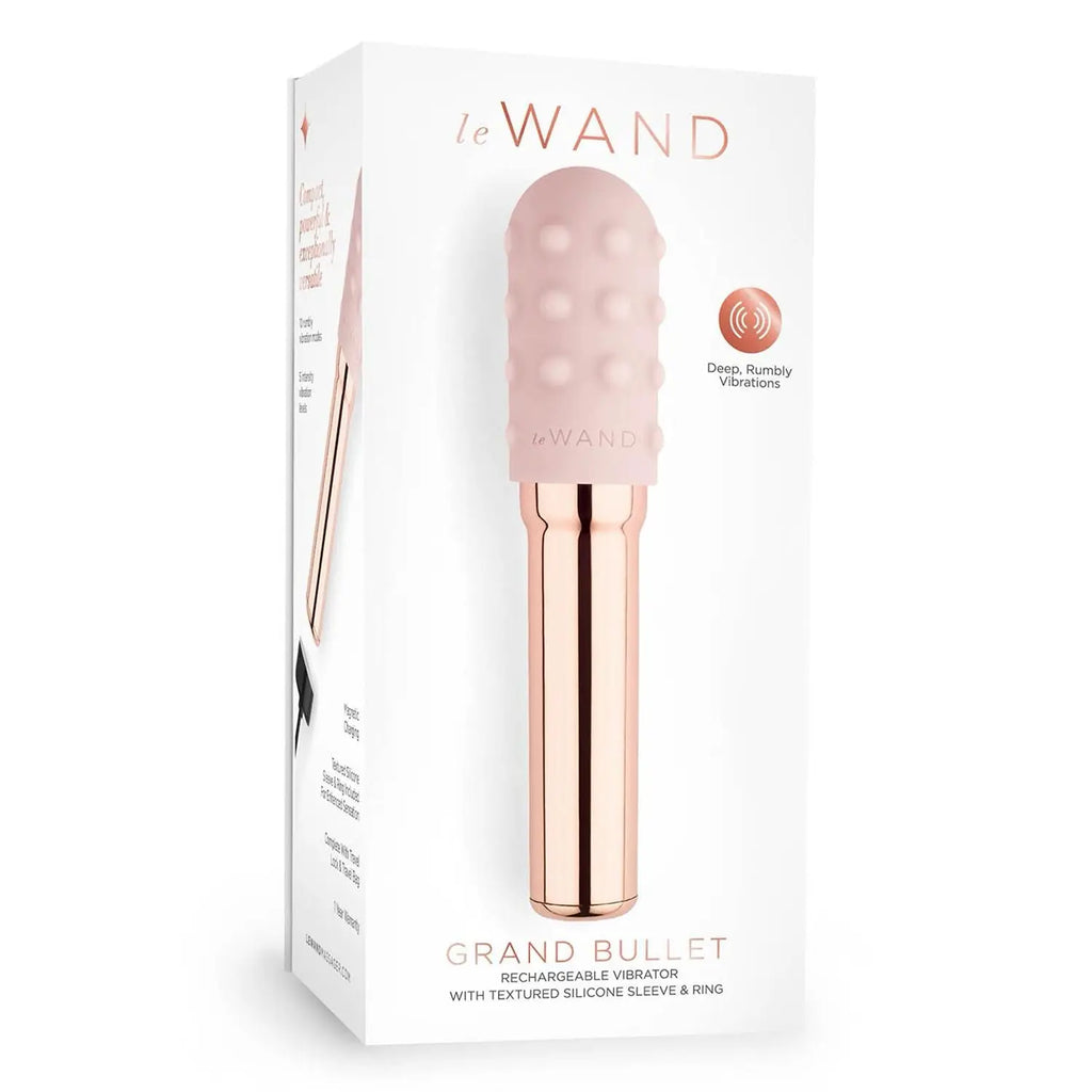 Grand Bullet Vibrator - Rose Gold