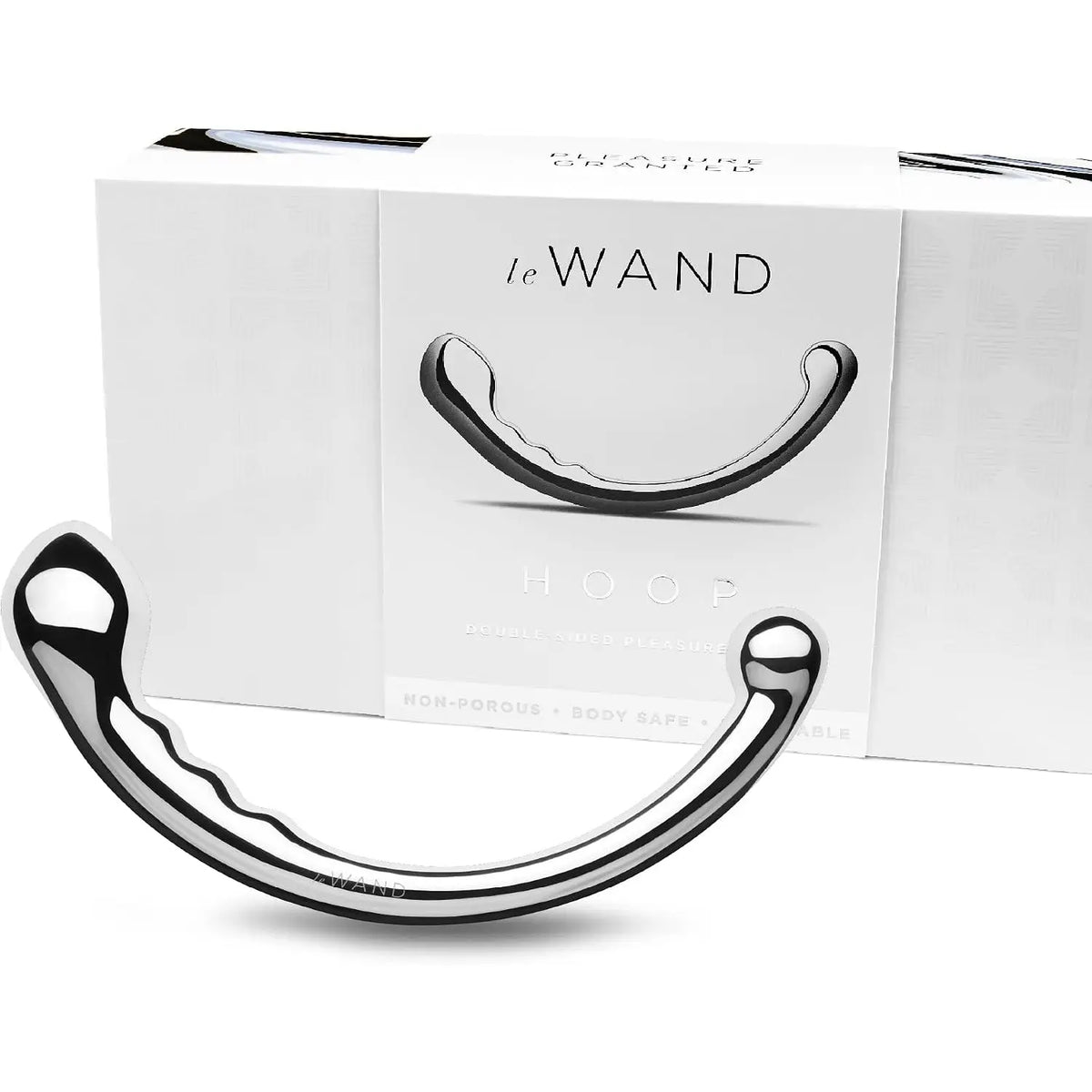 Le Wand Hoop Stainless Steel Double-Ended Silver