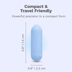 Le Wand Mini Vibe Bullet Vibrator – Rechargeable & Waterproof Sky Blue