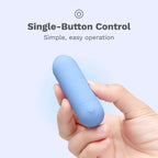 Le Wand Mini Vibe Bullet Vibrator – Rechargeable & Waterproof Sky Blue