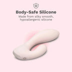Le Wand Mini Vibe G-Double | Rechargeable Rabbit Vibrator Pink