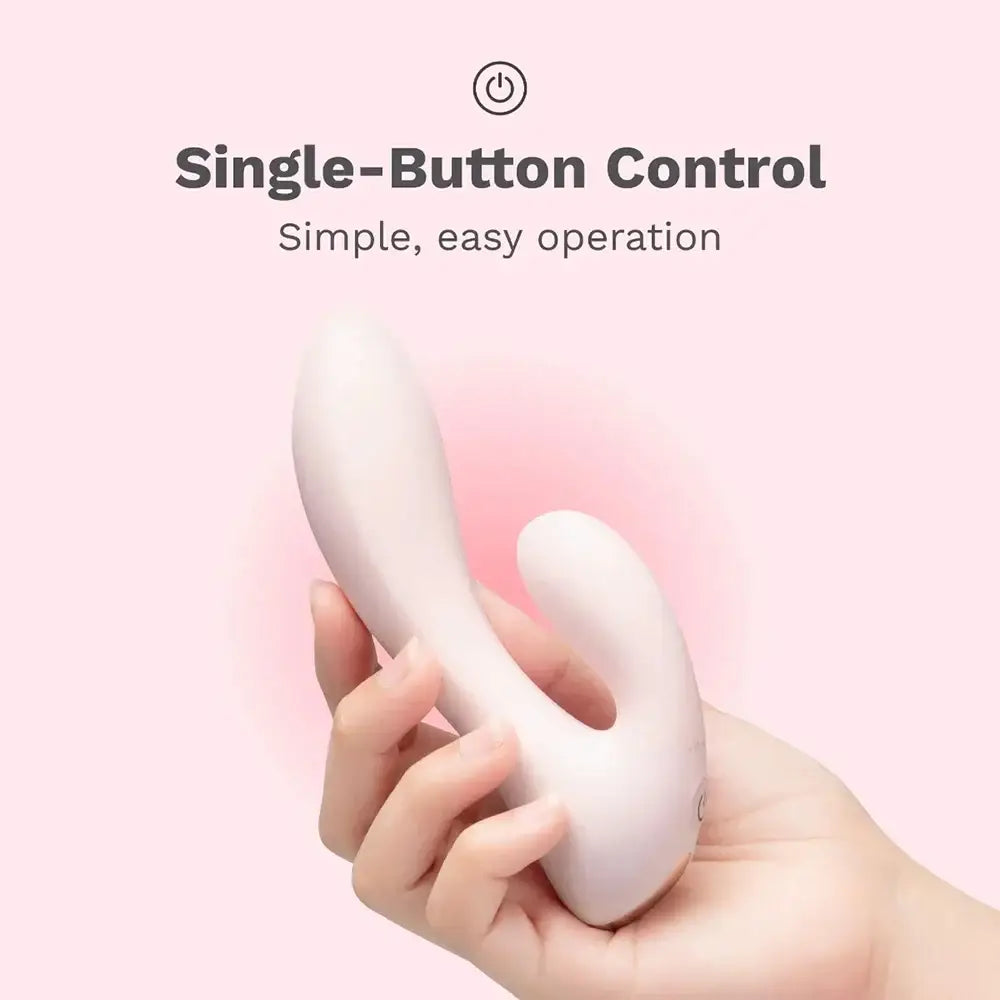 Le Wand Mini Vibe G-Double | Rechargeable Rabbit Vibrator Pink