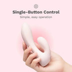 Le Wand Mini Vibe G-Double | Rechargeable Rabbit Vibrator Pink