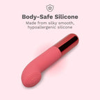 Le Wand Mini Vibe G-Love Rechargeable G-Spot Vibrator Dark Pink