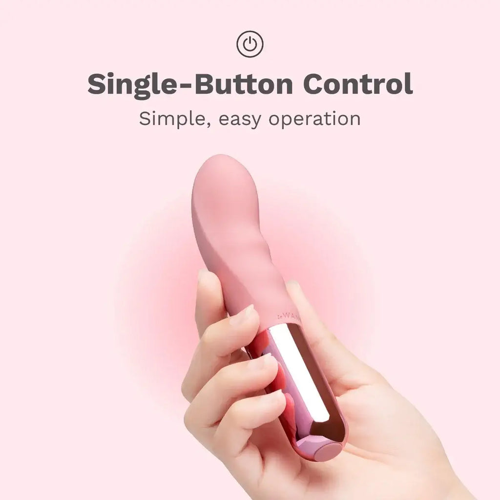 Le Wand Mini Vibe G-Thrill G-Spot Vibrator Pink
